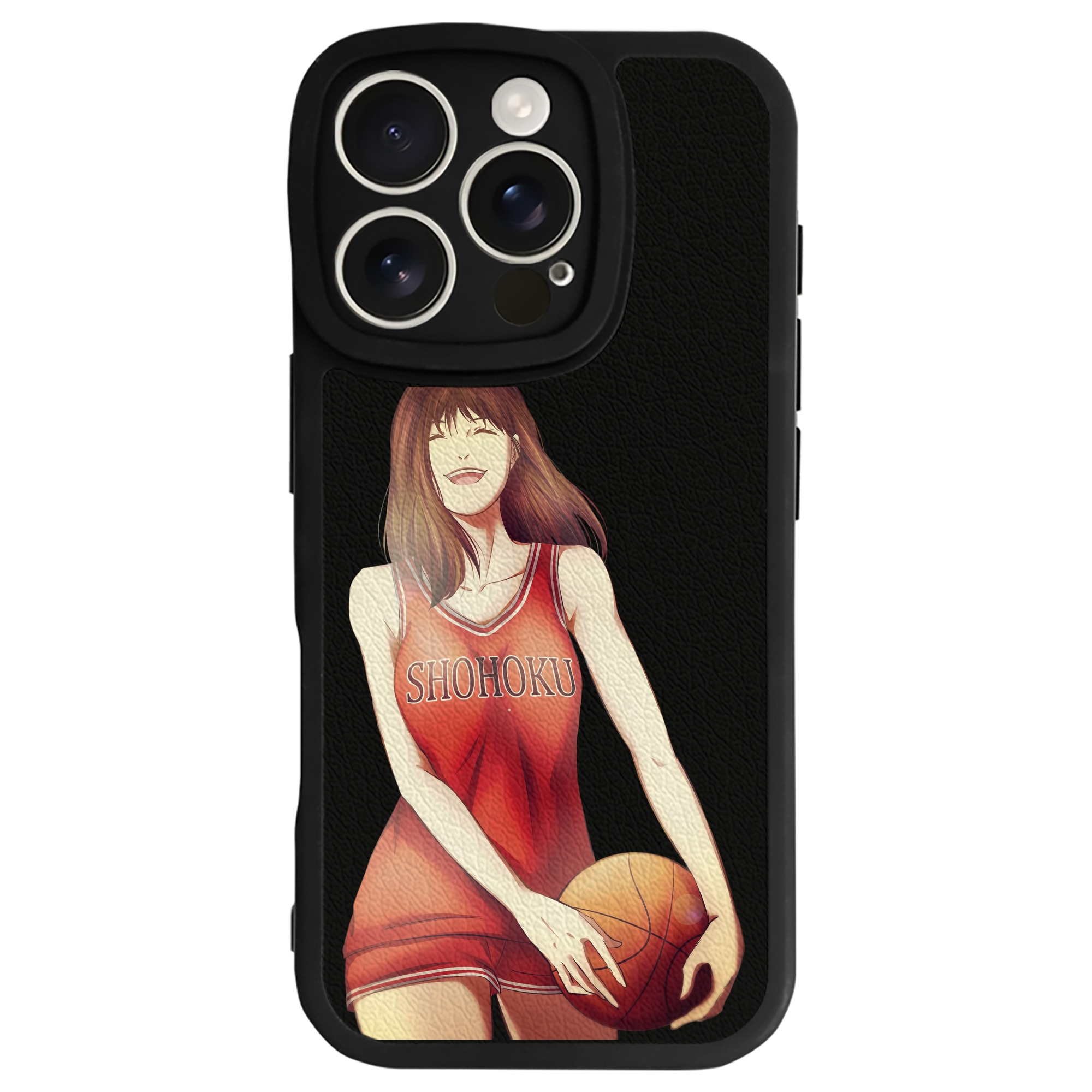 （画像用） SLAM DUNK／スラムダンク 【iPhone 16シリーズ対応】シリコンスマホケース（レザー調） 材質：シリコン